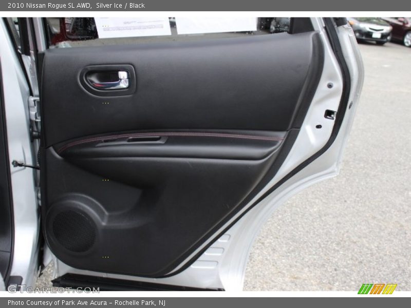 Silver Ice / Black 2010 Nissan Rogue SL AWD