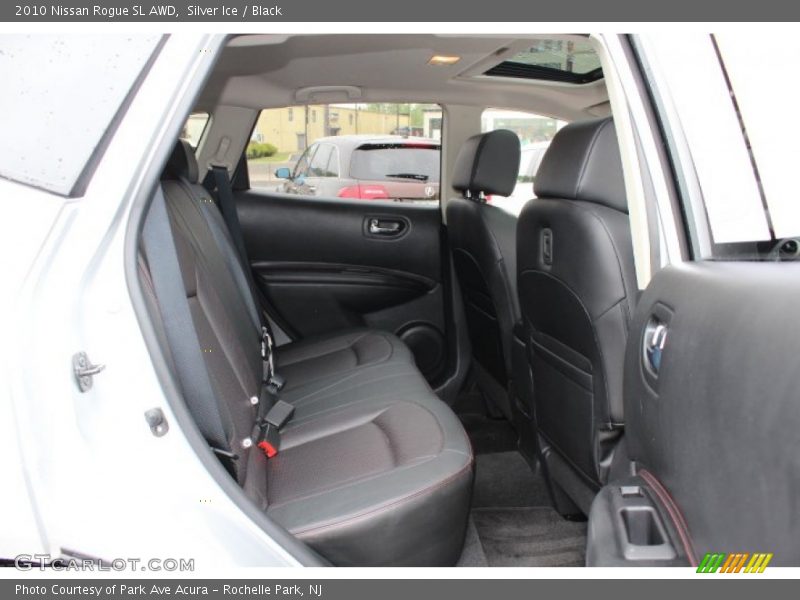 Silver Ice / Black 2010 Nissan Rogue SL AWD