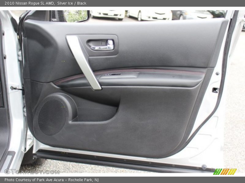 Silver Ice / Black 2010 Nissan Rogue SL AWD
