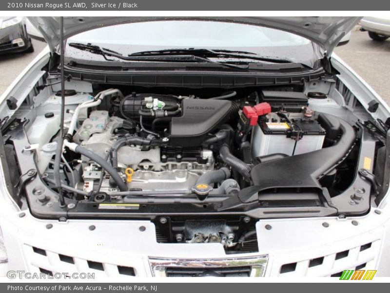 Silver Ice / Black 2010 Nissan Rogue SL AWD