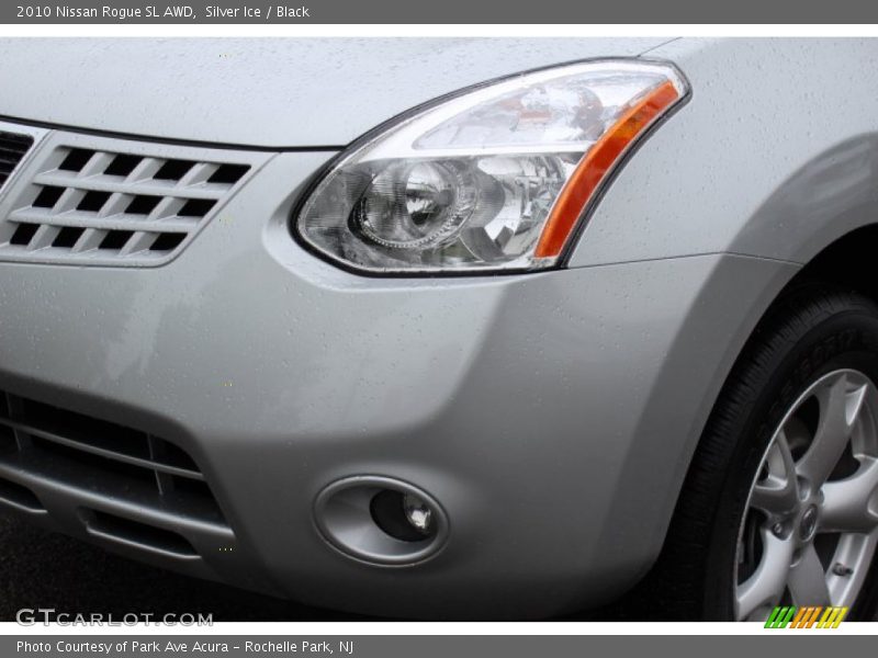 Silver Ice / Black 2010 Nissan Rogue SL AWD