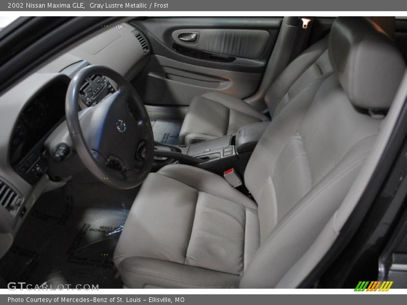 Gray Lustre Metallic / Frost 2002 Nissan Maxima GLE