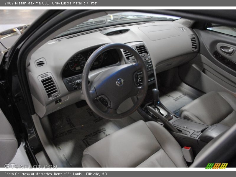 Gray Lustre Metallic / Frost 2002 Nissan Maxima GLE