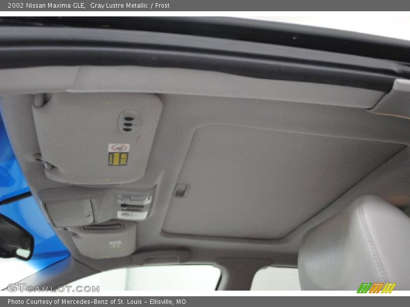 Gray Lustre Metallic / Frost 2002 Nissan Maxima GLE