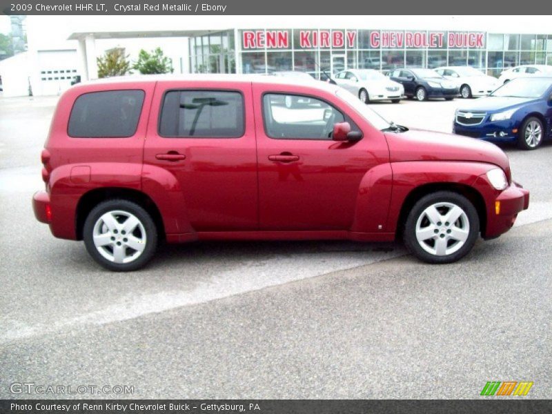 Crystal Red Metallic / Ebony 2009 Chevrolet HHR LT