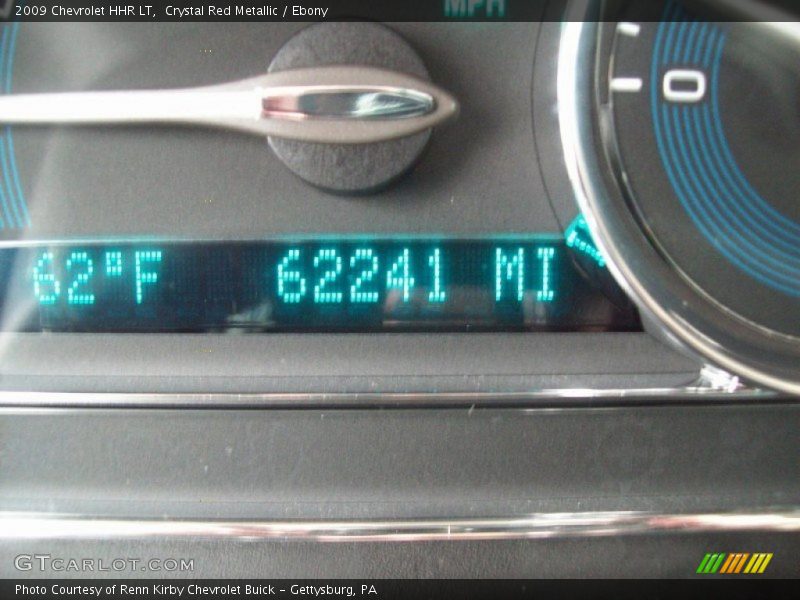 Crystal Red Metallic / Ebony 2009 Chevrolet HHR LT