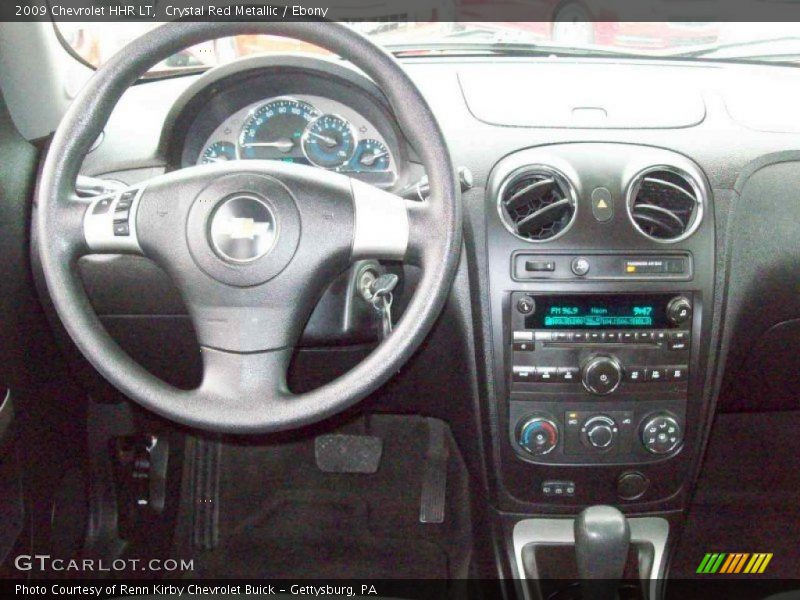 Crystal Red Metallic / Ebony 2009 Chevrolet HHR LT