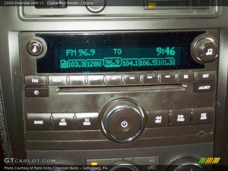 Crystal Red Metallic / Ebony 2009 Chevrolet HHR LT