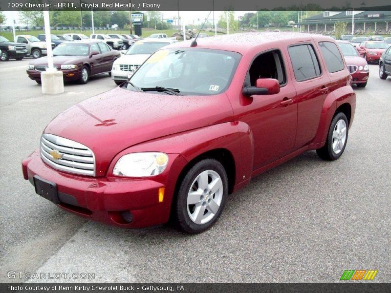 Crystal Red Metallic / Ebony 2009 Chevrolet HHR LT