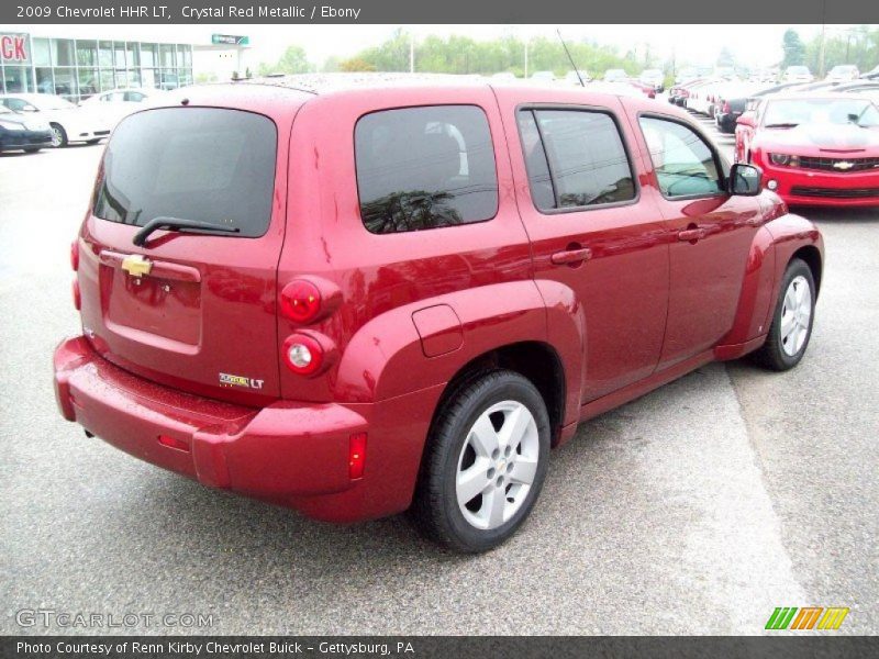 Crystal Red Metallic / Ebony 2009 Chevrolet HHR LT