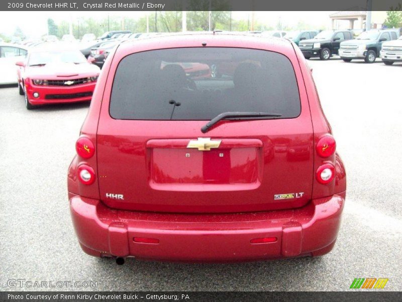 Crystal Red Metallic / Ebony 2009 Chevrolet HHR LT