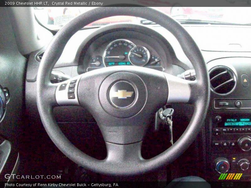 Crystal Red Metallic / Ebony 2009 Chevrolet HHR LT
