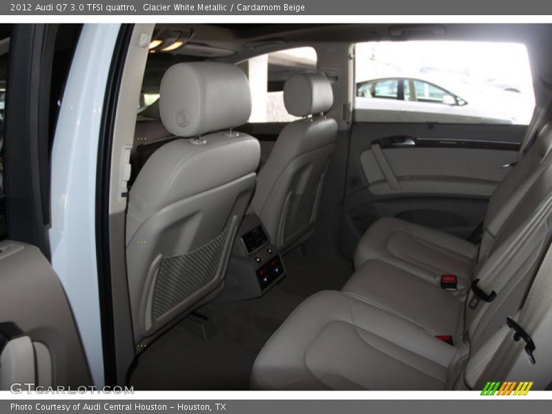 Glacier White Metallic / Cardamom Beige 2012 Audi Q7 3.0 TFSI quattro