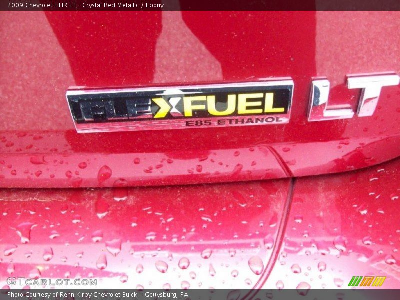 Crystal Red Metallic / Ebony 2009 Chevrolet HHR LT