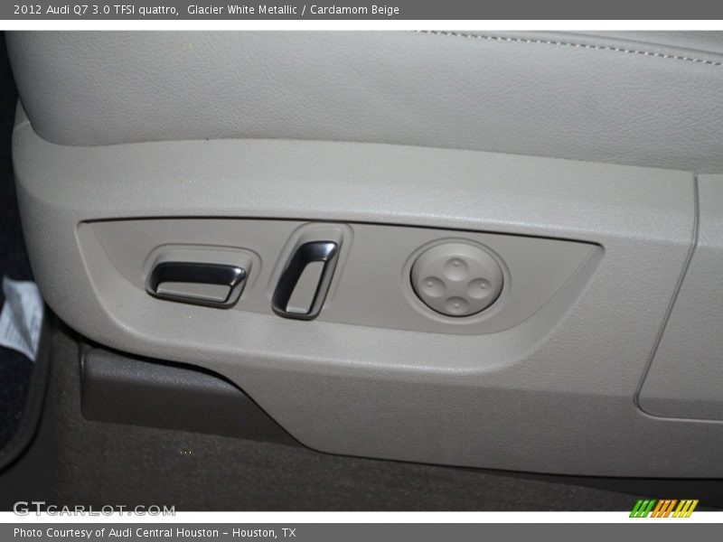 Glacier White Metallic / Cardamom Beige 2012 Audi Q7 3.0 TFSI quattro