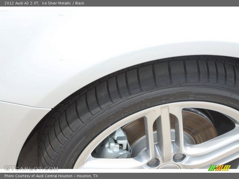 Ice Silver Metallic / Black 2012 Audi A3 2.0T