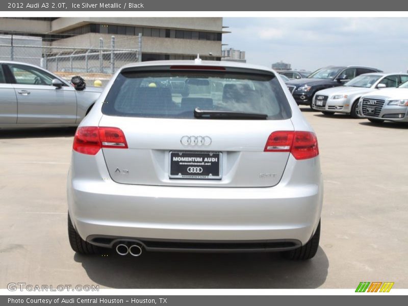 Ice Silver Metallic / Black 2012 Audi A3 2.0T