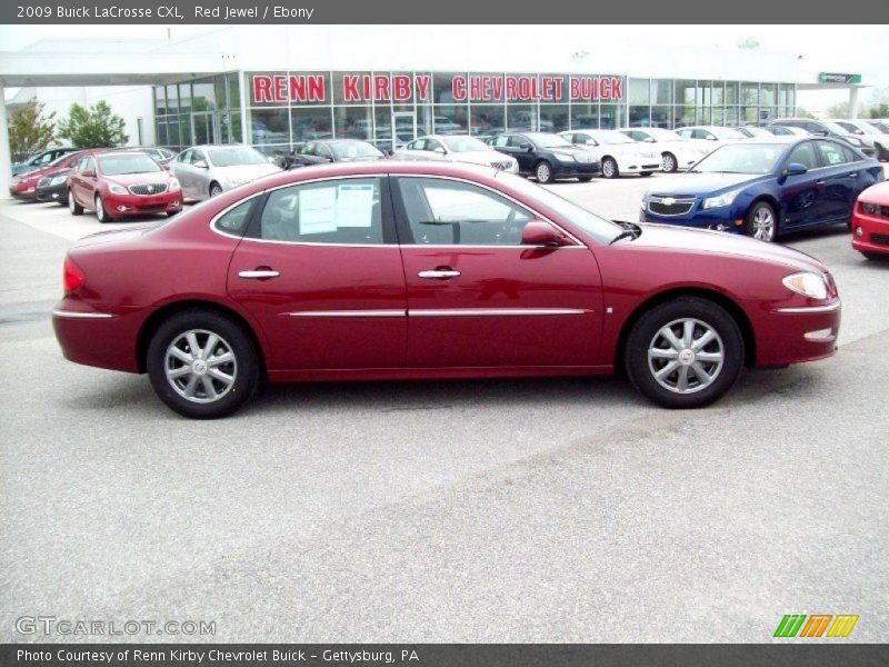 Red Jewel / Ebony 2009 Buick LaCrosse CXL