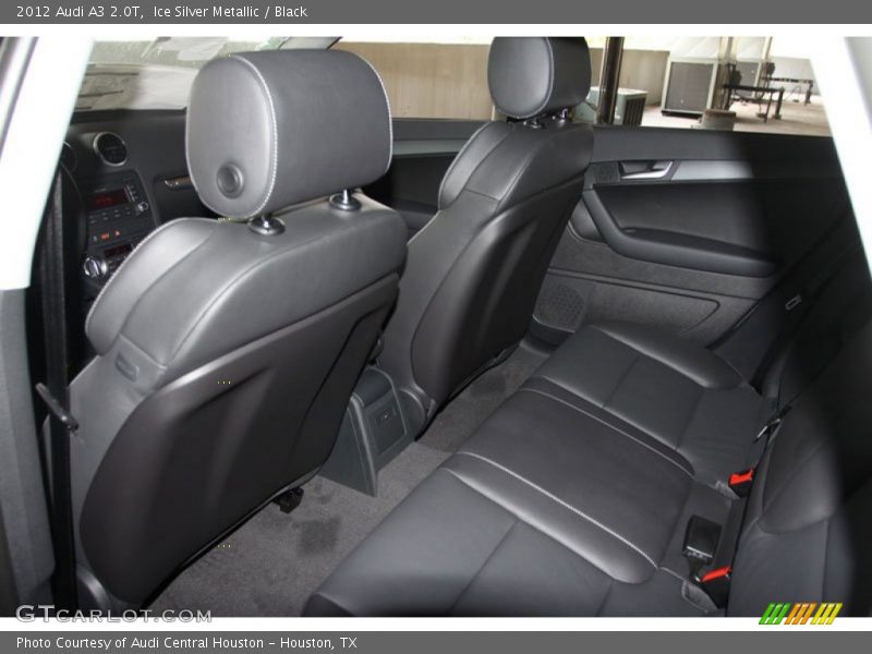 Ice Silver Metallic / Black 2012 Audi A3 2.0T