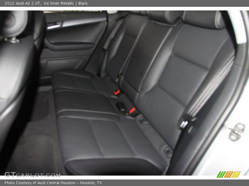 Ice Silver Metallic / Black 2012 Audi A3 2.0T