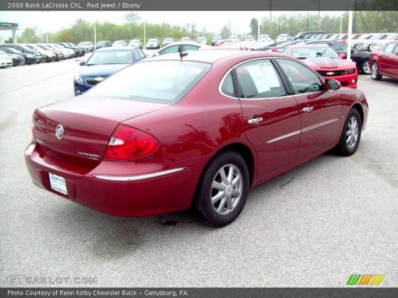 Red Jewel / Ebony 2009 Buick LaCrosse CXL