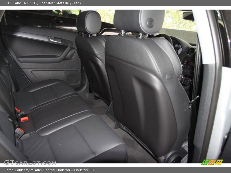 Ice Silver Metallic / Black 2012 Audi A3 2.0T