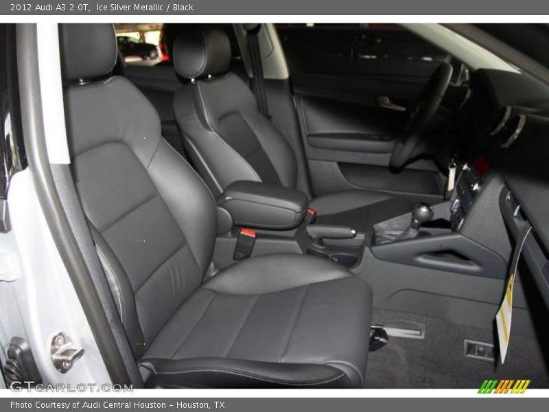 Ice Silver Metallic / Black 2012 Audi A3 2.0T