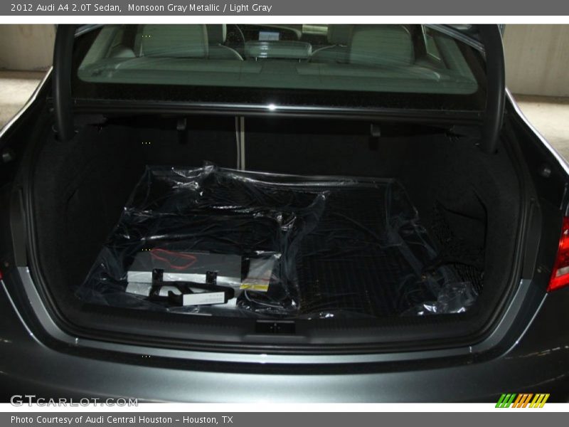 Monsoon Gray Metallic / Light Gray 2012 Audi A4 2.0T Sedan
