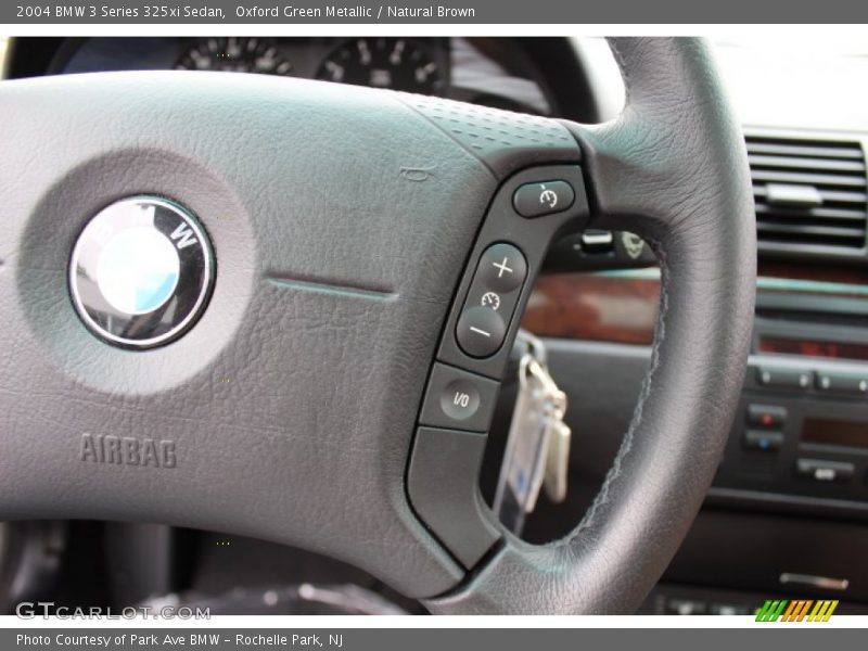 Oxford Green Metallic / Natural Brown 2004 BMW 3 Series 325xi Sedan