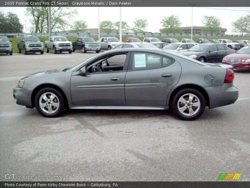 Graystone Metallic / Dark Pewter 2005 Pontiac Grand Prix GT Sedan