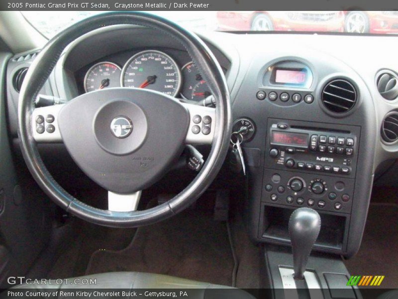 Graystone Metallic / Dark Pewter 2005 Pontiac Grand Prix GT Sedan