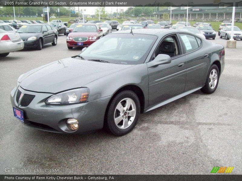Graystone Metallic / Dark Pewter 2005 Pontiac Grand Prix GT Sedan