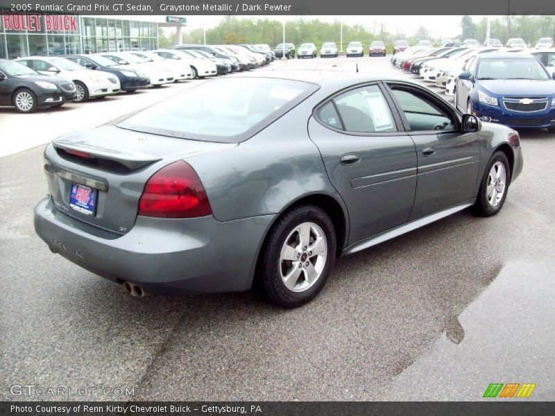 Graystone Metallic / Dark Pewter 2005 Pontiac Grand Prix GT Sedan