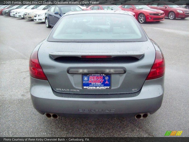 Graystone Metallic / Dark Pewter 2005 Pontiac Grand Prix GT Sedan