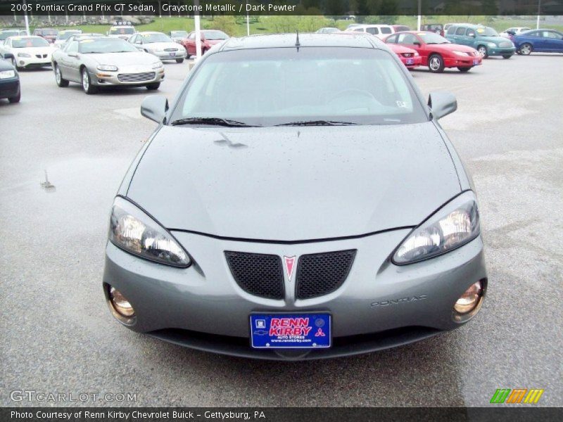 Graystone Metallic / Dark Pewter 2005 Pontiac Grand Prix GT Sedan