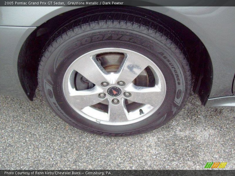 Graystone Metallic / Dark Pewter 2005 Pontiac Grand Prix GT Sedan
