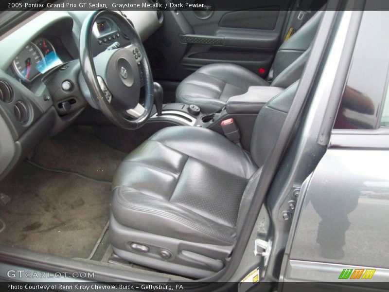 Graystone Metallic / Dark Pewter 2005 Pontiac Grand Prix GT Sedan