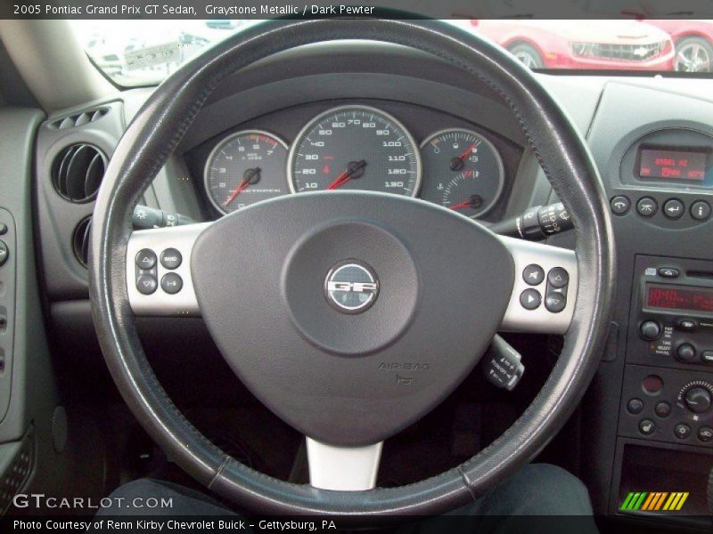 Graystone Metallic / Dark Pewter 2005 Pontiac Grand Prix GT Sedan
