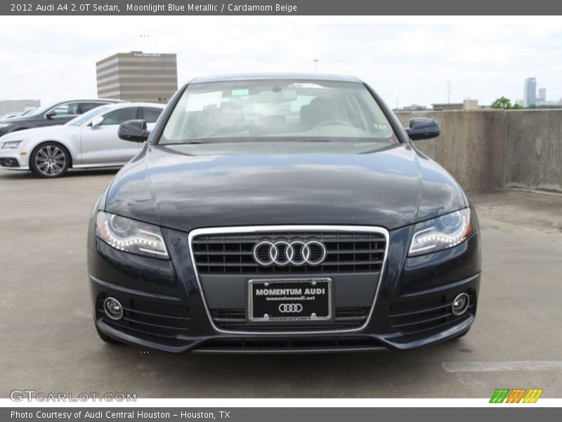 Moonlight Blue Metallic / Cardamom Beige 2012 Audi A4 2.0T Sedan