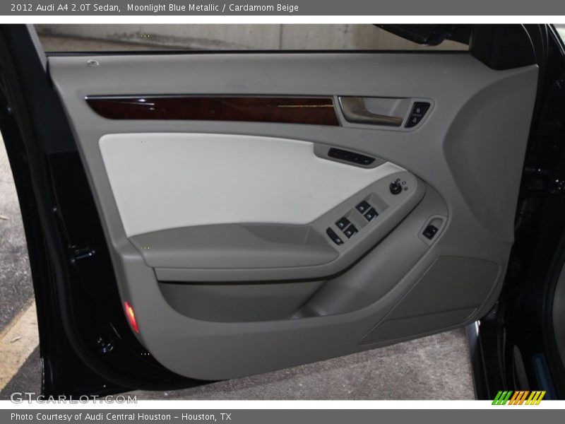 Moonlight Blue Metallic / Cardamom Beige 2012 Audi A4 2.0T Sedan