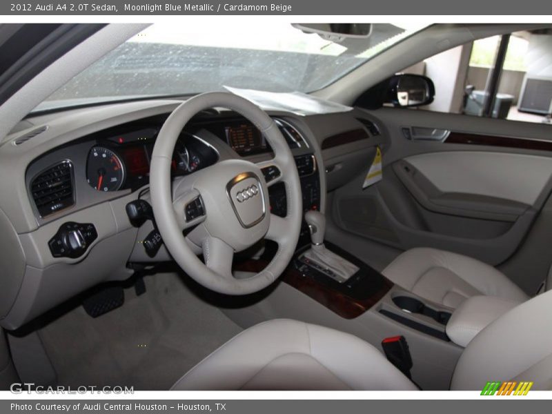 Moonlight Blue Metallic / Cardamom Beige 2012 Audi A4 2.0T Sedan