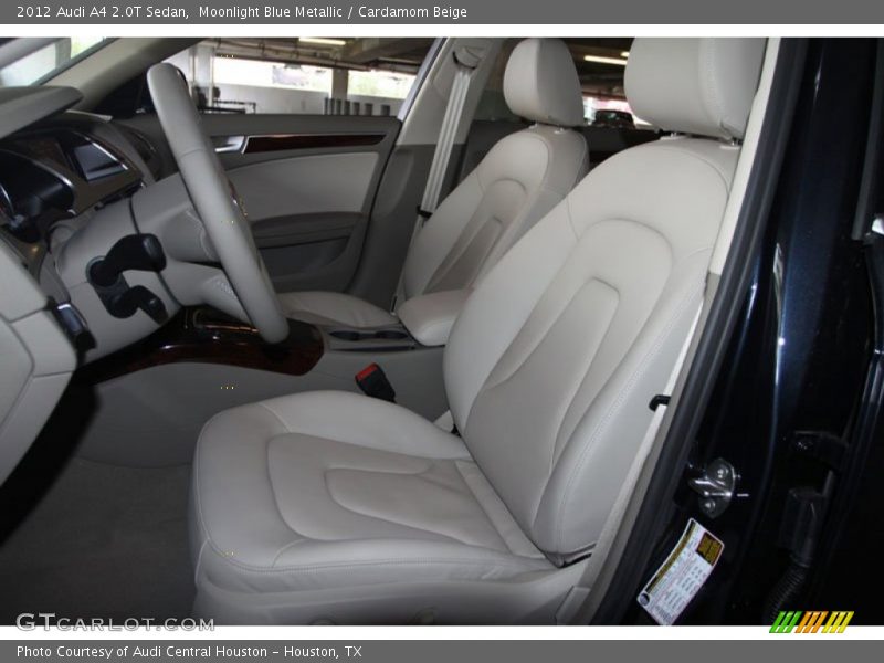 Moonlight Blue Metallic / Cardamom Beige 2012 Audi A4 2.0T Sedan