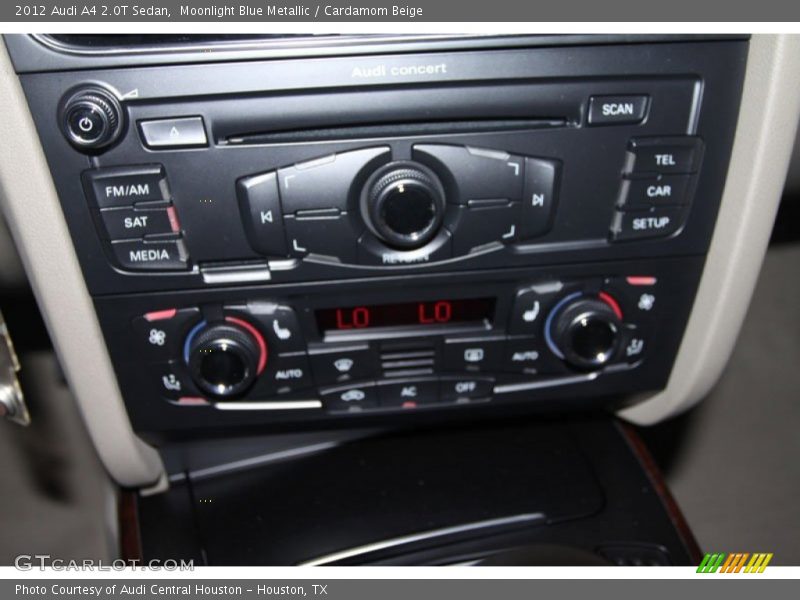 Moonlight Blue Metallic / Cardamom Beige 2012 Audi A4 2.0T Sedan