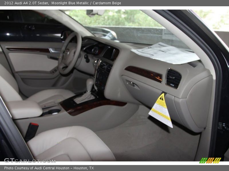 Moonlight Blue Metallic / Cardamom Beige 2012 Audi A4 2.0T Sedan