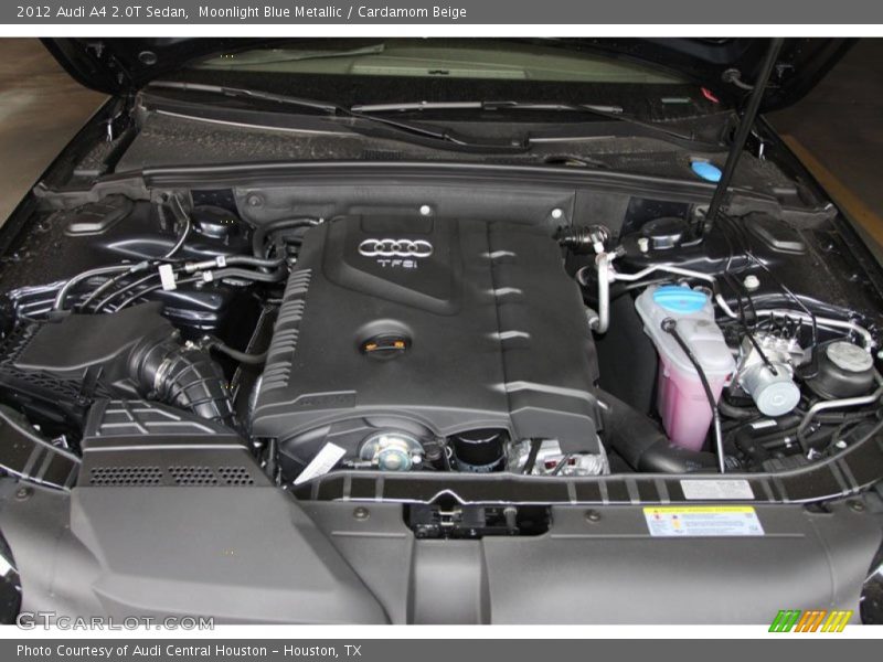 Moonlight Blue Metallic / Cardamom Beige 2012 Audi A4 2.0T Sedan