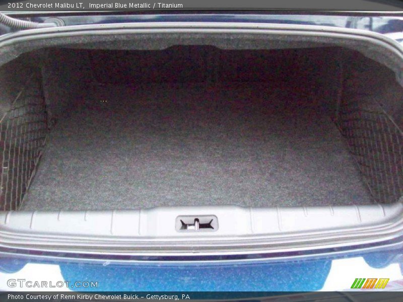 Imperial Blue Metallic / Titanium 2012 Chevrolet Malibu LT