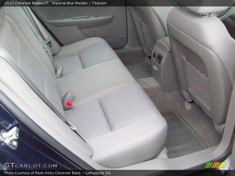 Imperial Blue Metallic / Titanium 2012 Chevrolet Malibu LT