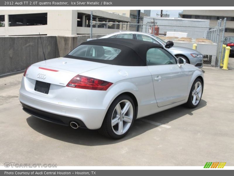 Ice Silver Metallic / Black 2012 Audi TT 2.0T quattro Roadster