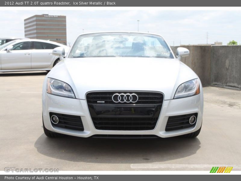 Ice Silver Metallic / Black 2012 Audi TT 2.0T quattro Roadster