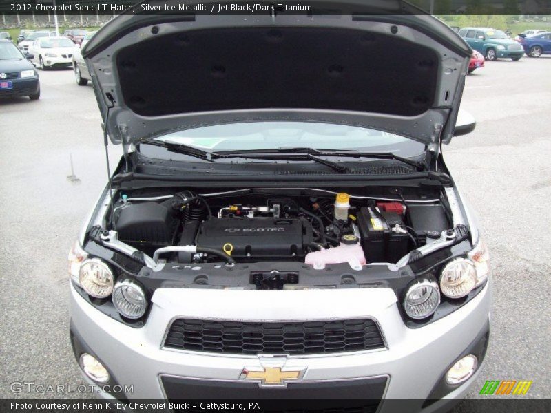 Silver Ice Metallic / Jet Black/Dark Titanium 2012 Chevrolet Sonic LT Hatch